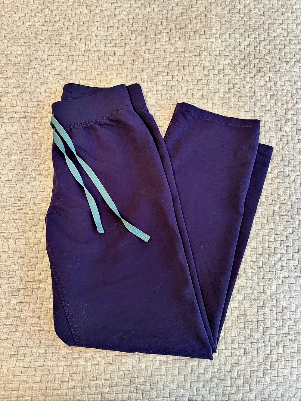 FIGS Livingston High-Rise Straight Scrub Pants Small
